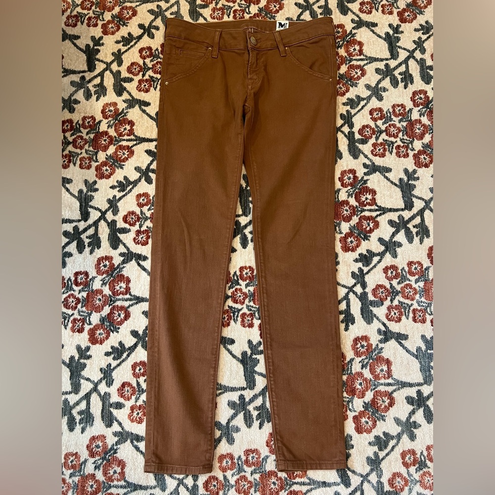 M by Missoni Brown Denim Pants